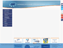 Tablet Screenshot of prace-ri.eu